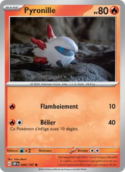 Pyronille — carte 040 de l’extension Flammes Obsidiennes