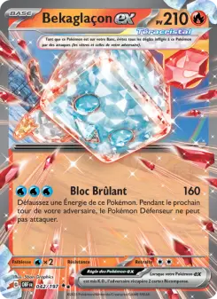 Bekaglaçon-ex — carte 042 de l’extension Flammes Obsidiennes
