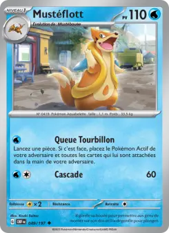 Mustéflott — carte 049 de l’extension Flammes Obsidiennes