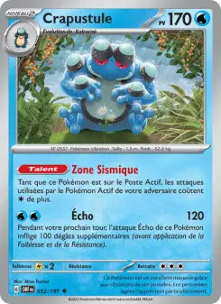 Crapustule — carte 052 de l’extension Flammes Obsidiennes