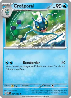Croâporal — carte 057 de l’extension Flammes Obsidiennes