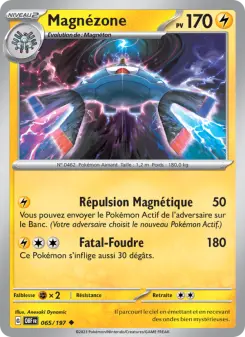 Magnézone — carte 065 de l’extension Flammes Obsidiennes
