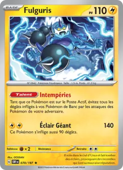 Fulguris — carte 070 de l’extension Flammes Obsidiennes