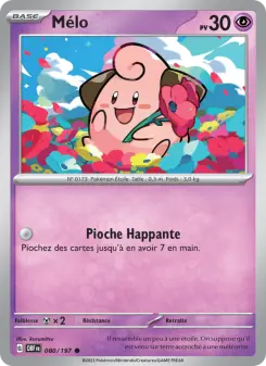 Mélo — carte 080 de l’extension Flammes Obsidiennes