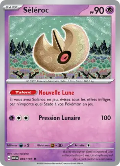 Séléroc — carte 092 de l’extension Flammes Obsidiennes