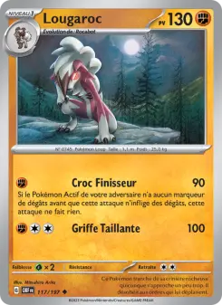 Lougaroc — carte 117 de l’extension Flammes Obsidiennes