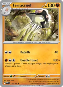 Terracruel — carte 119 de l’extension Flammes Obsidiennes