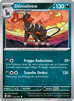 Démolosse — carte 133 de l’extension Flammes Obsidiennes