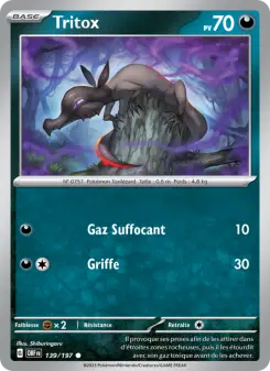 Tritox — carte 139 de l’extension Flammes Obsidiennes