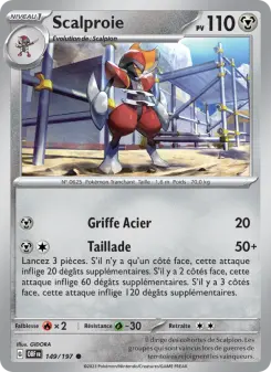 Scalproie — carte 149 de l’extension Flammes Obsidiennes
