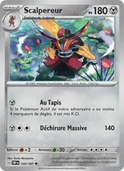 Scalpereur — carte 150 de l’extension Flammes Obsidiennes