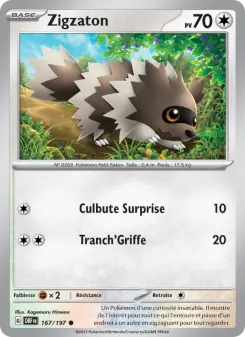 Zigzaton — carte 167 de l’extension Flammes Obsidiennes