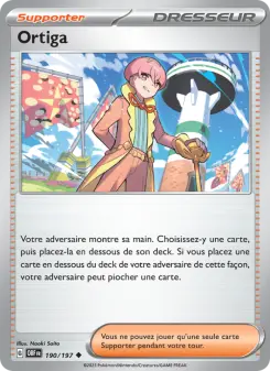 Ortiga — carte 190 de l’extension Flammes Obsidiennes