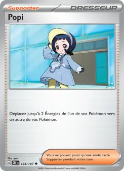 Popi — carte 193 de l’extension Flammes Obsidiennes