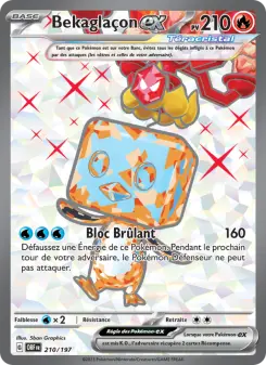 Bekaglaçon-ex — carte 210 de l’extension Flammes Obsidiennes