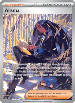 Alisma — carte 226 de l’extension Flammes Obsidiennes