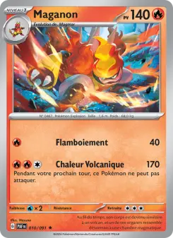 Maganon — carte 010 de l’extension Destinées de Paldea