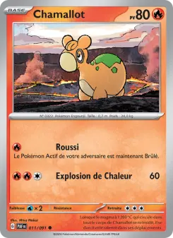 Chamallot — carte 011 de l’extension Destinées de Paldea