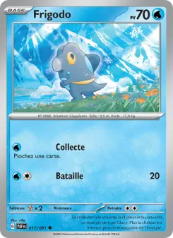 Frigodo — carte 017 de l’extension Destinées de Paldea