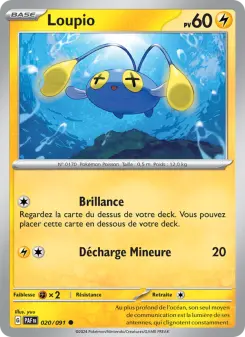Loupio — carte 020 de l’extension Destinées de Paldea