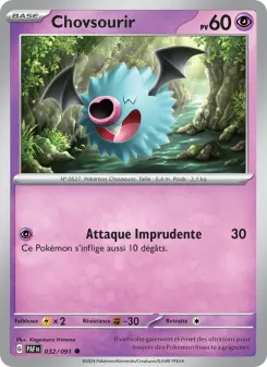 Chovsourir — carte 032 de l’extension Destinées de Paldea