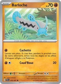 Barloche — carte 050 de l’extension Destinées de Paldea