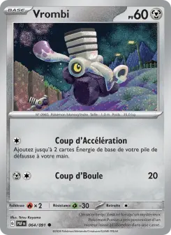 Vrombi — carte 064 de l’extension Destinées de Paldea