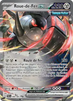 Roue-de-Fer-ex — carte 066 de l’extension Destinées de Paldea