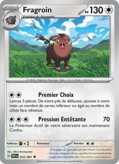 Fragroin — carte 072 de l’extension Destinées de Paldea