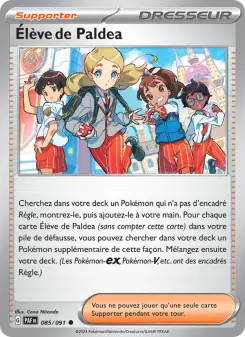 Élève de Paldea — carte 085 de l’extension Destinées de Paldea
