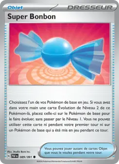 Super Bonbon — carte 089 de l’extension Destinées de Paldea