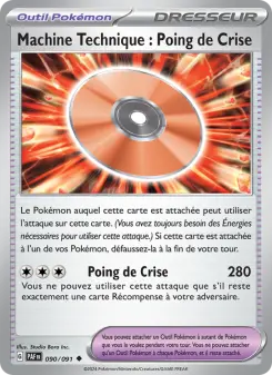 Capsule Technique : Poing de Crise — carte 090 de l’extension Destinées de Paldea