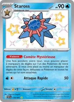 Staross — carte 119 de l’extension Destinées de Paldea