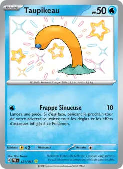 Taupikeau — carte 121 de l’extension Destinées de Paldea