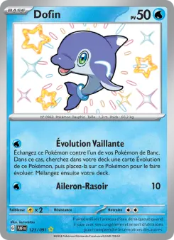Dofin — carte 123 de l’extension Destinées de Paldea