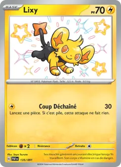 Lixy — carte 135 de l’extension Destinées de Paldea