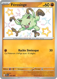 Férosinge — carte 169 de l’extension Destinées de Paldea