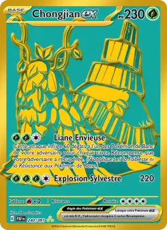 Chongjian-ex — carte 240 de l’extension Destinées de Paldea