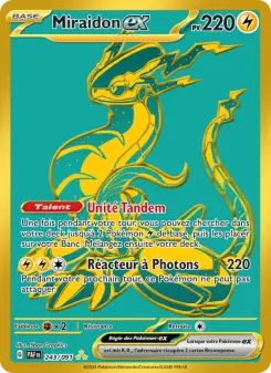 Miraidon-ex — carte 243 de l’extension Destinées de Paldea