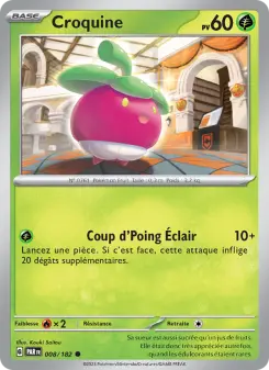 Croquine — carte 008 de l’extension Faille Paradoxe