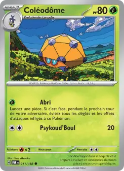 Coléodôme — carte 011 de l’extension Faille Paradoxe