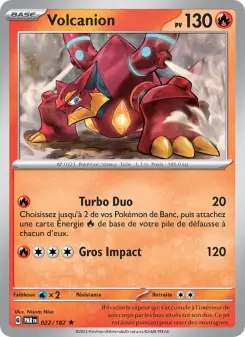 Volcanion — carte 022 de l’extension Faille Paradoxe