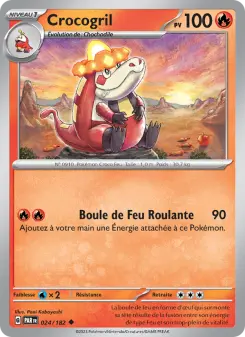 Crocogril — carte 024 de l’extension Faille Paradoxe
