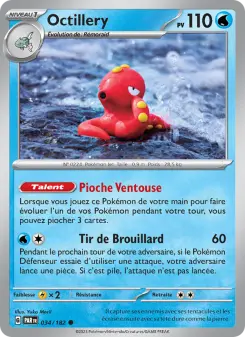 Octillery — carte 034 de l’extension Faille Paradoxe