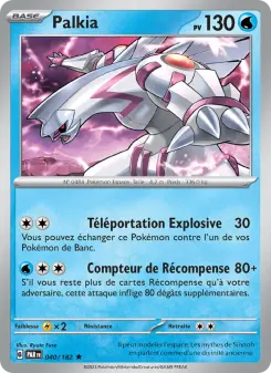 Palkia — carte 040 de l’extension Faille Paradoxe