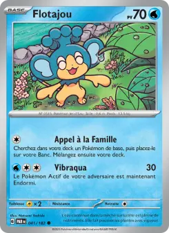 Flotajou — carte 041 de l’extension Faille Paradoxe