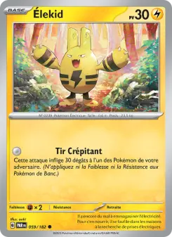 Élekid — carte 059 de l’extension Faille Paradoxe