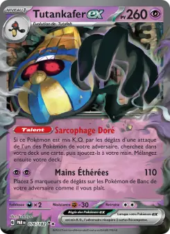 Tutankafer-ex — carte 076 de l’extension Faille Paradoxe