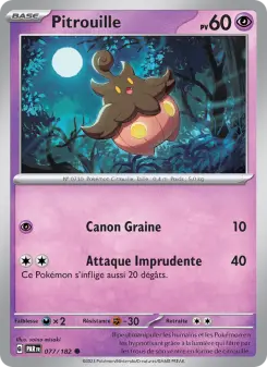 Pitrouille — carte 077 de l’extension Faille Paradoxe