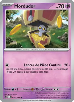 Mordudor — carte 088 de l’extension Faille Paradoxe